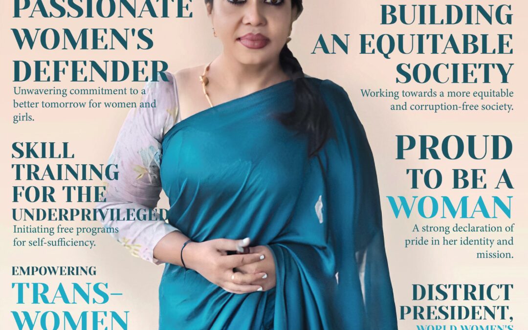 R. Lavanya, Championing Integrity and Courage as the Face of C’Times January Edition (Issue-2) – A Woman Against Corruption
