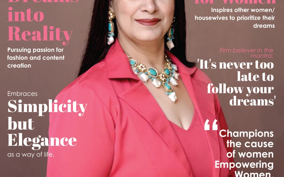 Rachana Bhatia Shines on the Cover of November’s Issue – Unveiling the Latest in Fashion and Jewelry Trends!