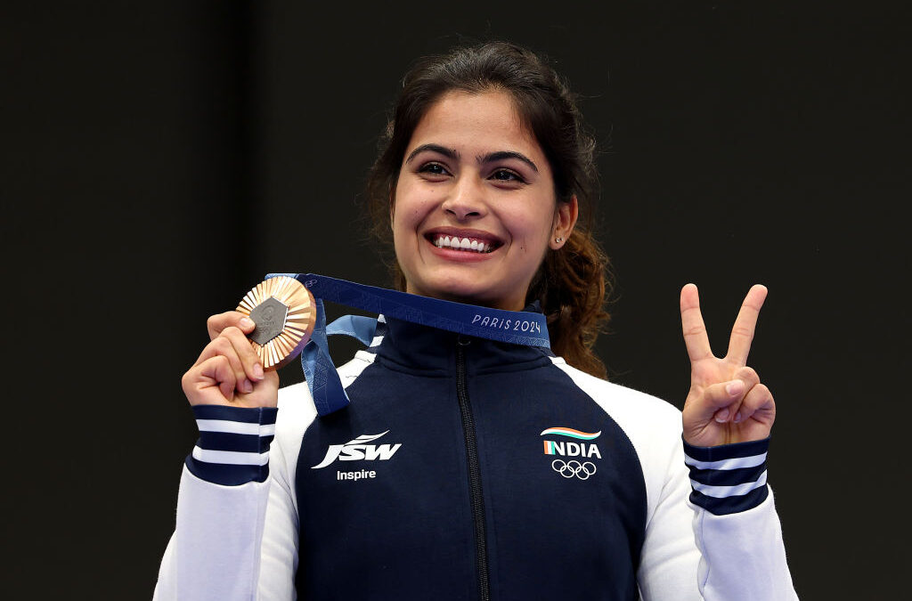 Can Manu Bhaker Achieve a Historic Hat-Trick Today? All Eyes on India’s Shooting Star as She Aims for Glory in the 25m Event!