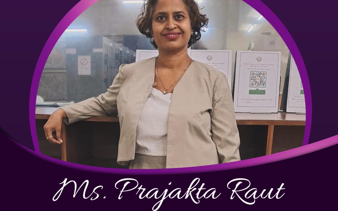 Meet Ms. Prajakta Sharad Raut: An Inspiring Blend of Education and Elegance